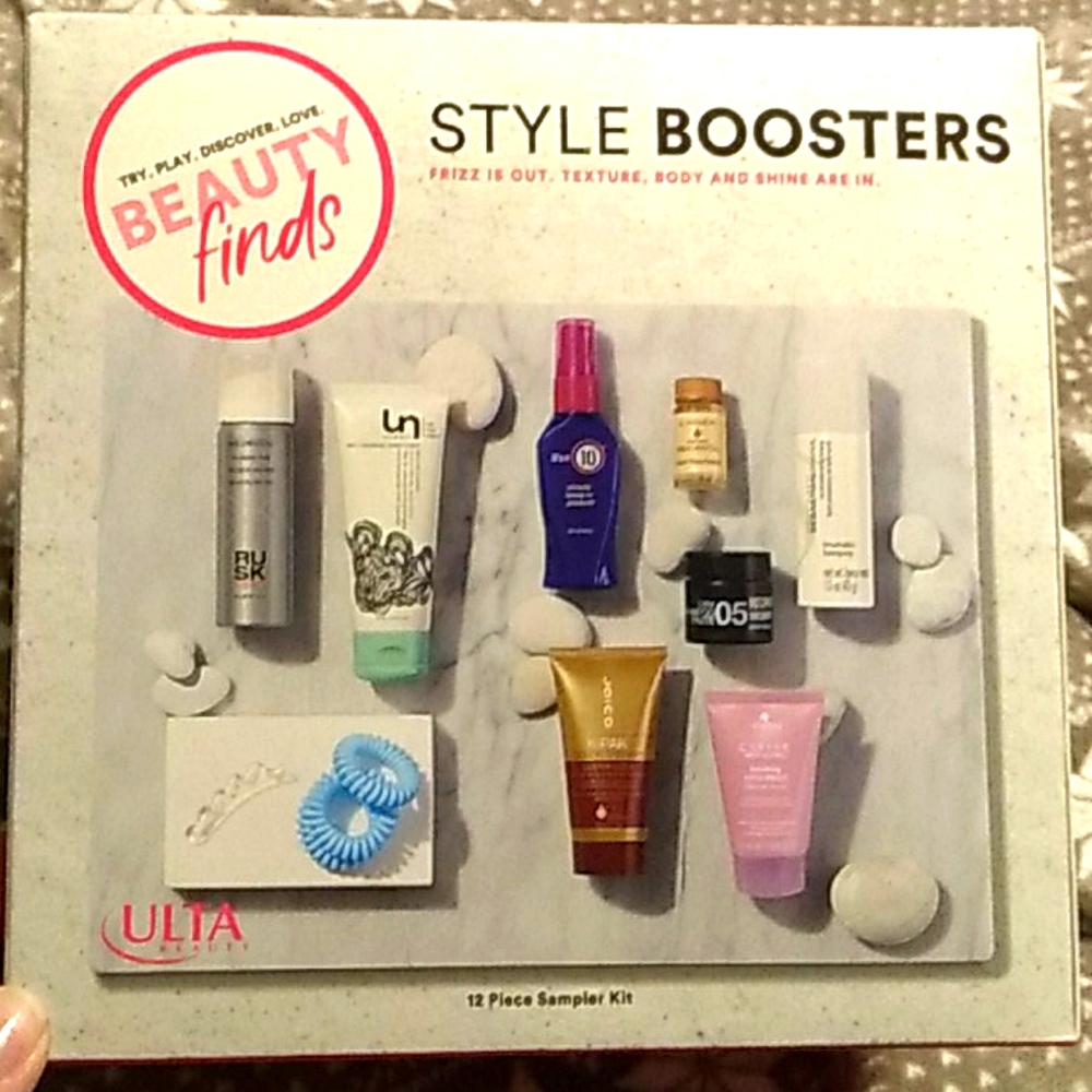 New ULTA style boosters hair sampler kit
